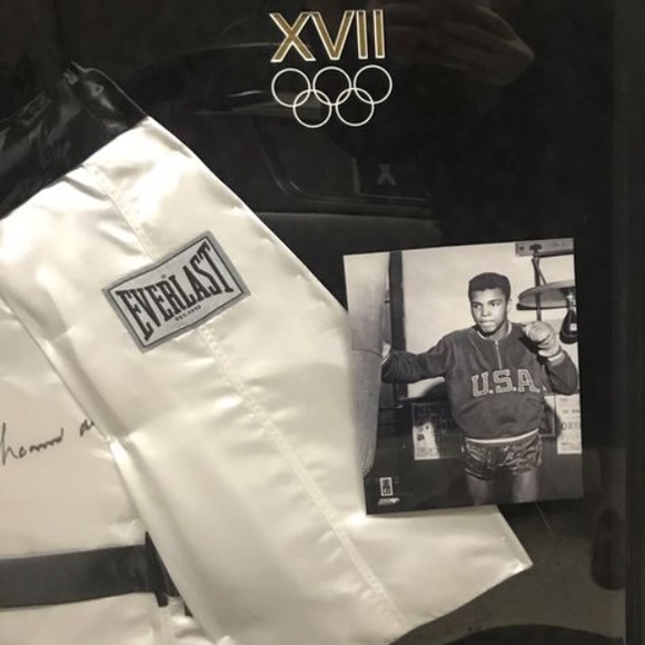 Signed Muhammad Ali Boxing Shorts & Olympi…